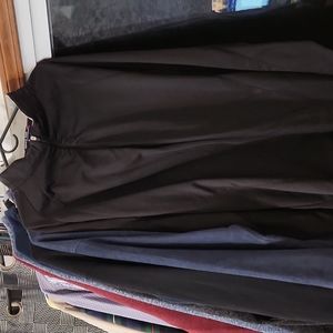 3xl black performance 1/4 zip pullover